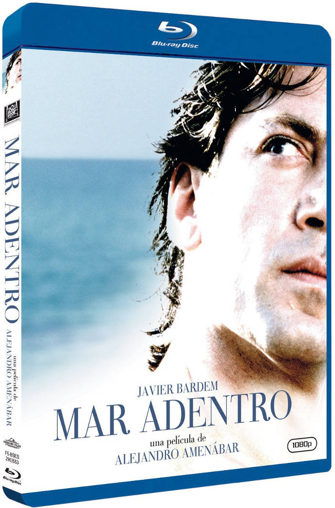 Cartel de la película Mar Adentro, dirigida por Alejandro Amenábar